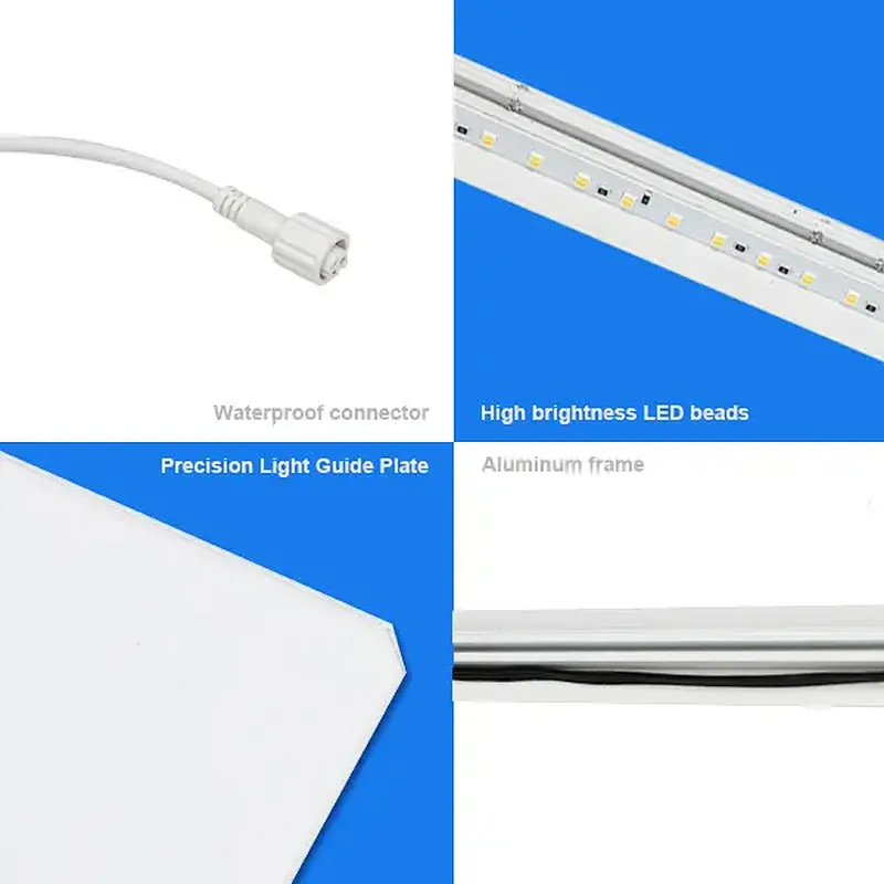 DC24V CCT2500-6500k Dual Color Temperature Custom LED Panel Light